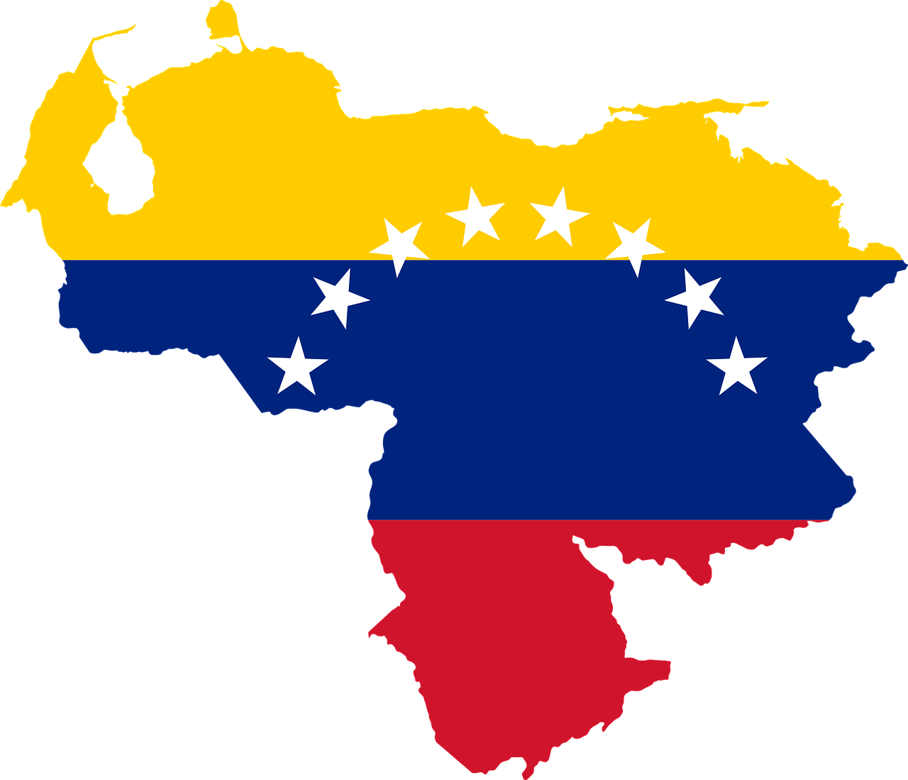 Mapa de Venezuela